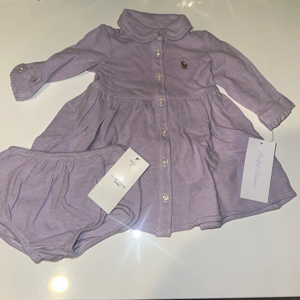Ralph Lauren baby girl 2 piece set